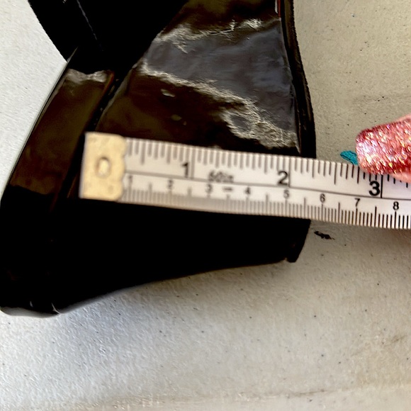 Impo Black Wedges with Rhinestone Details - Picture 10 of 10